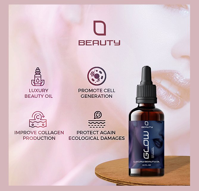 Glow luxury beauty oil